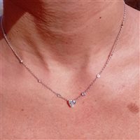 Vicenza - Piazzetta Palladio 2 - Collier Crivelli Femme PUNTO LUCE in Or Diamante 1.10 Ct 326-CD21 - 326-CD21